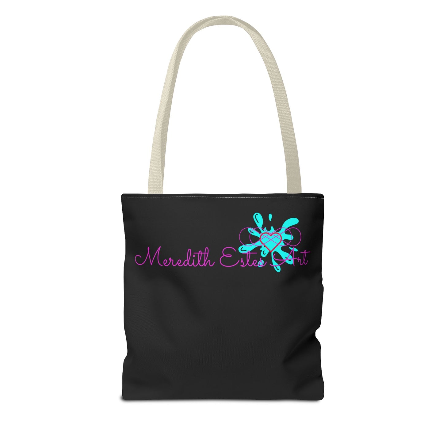 Self Love Art Tote Bag - Meredith Estes Art, Inspirational Canvas Tote, Positive