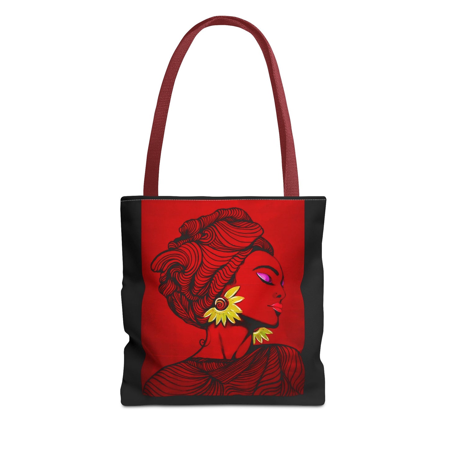 Self Love Art Tote Bag - Meredith Estes Art, Inspirational Canvas Tote, Positive