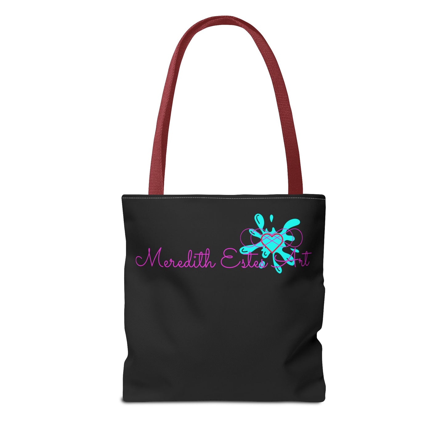 Self Love Art Tote Bag - Meredith Estes Art, Inspirational Canvas Tote, Positive
