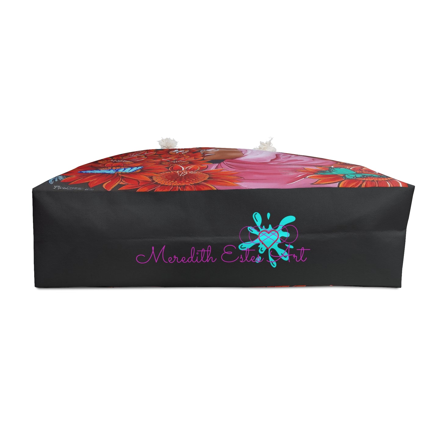 Feeling The Flowers Flow Art Design One Size Weekender Bag Meredith Estes Art