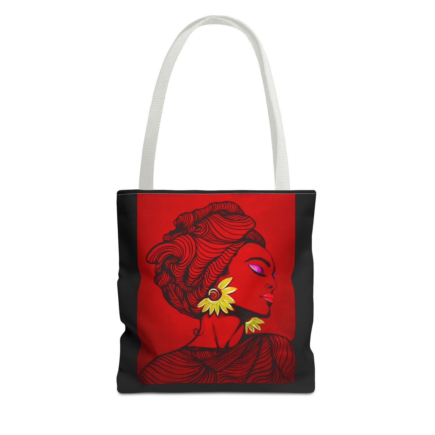 Self Love Art Tote Bag - Meredith Estes Art, Inspirational Canvas Tote, Positive