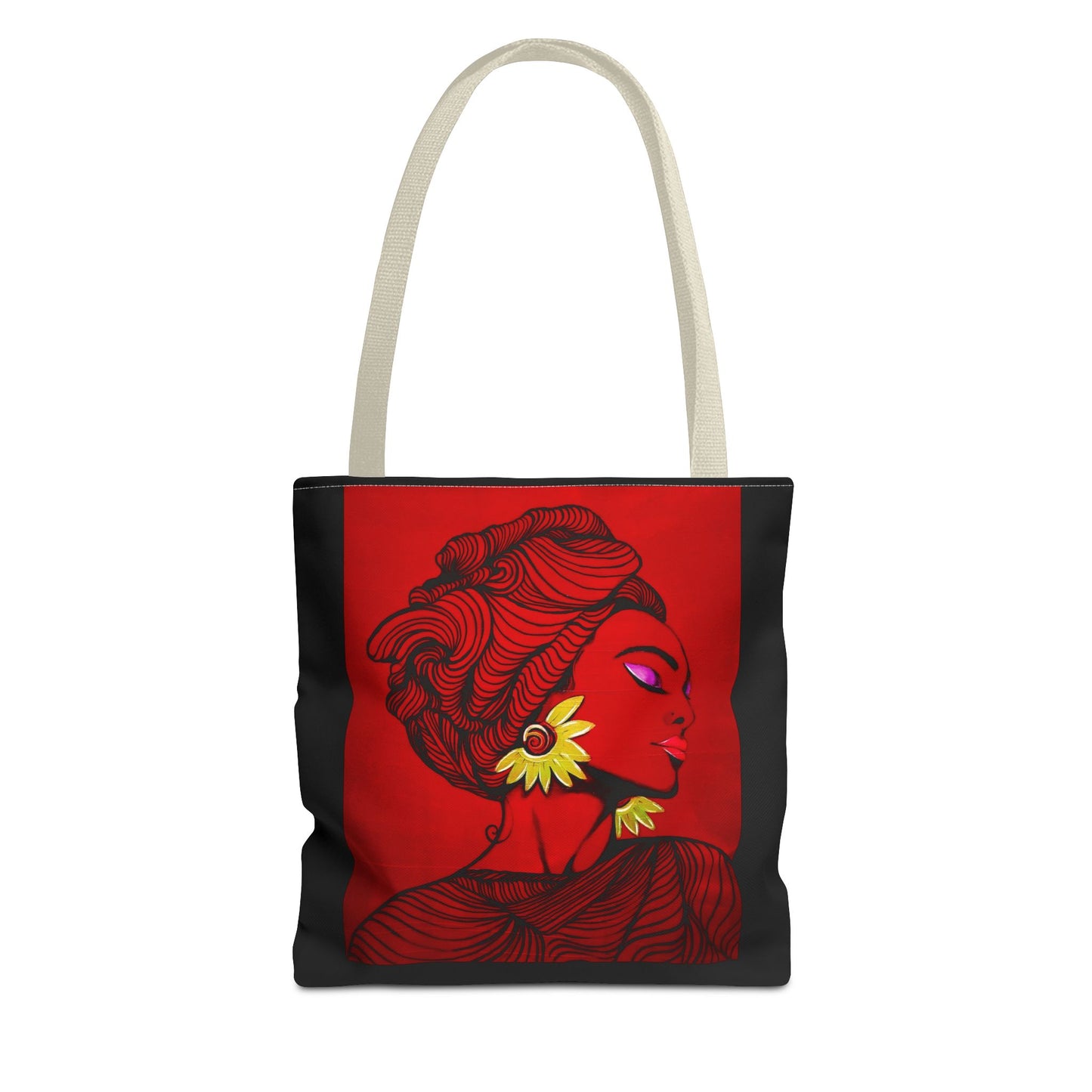 Self Love Art Tote Bag - Meredith Estes Art, Inspirational Canvas Tote, Positive