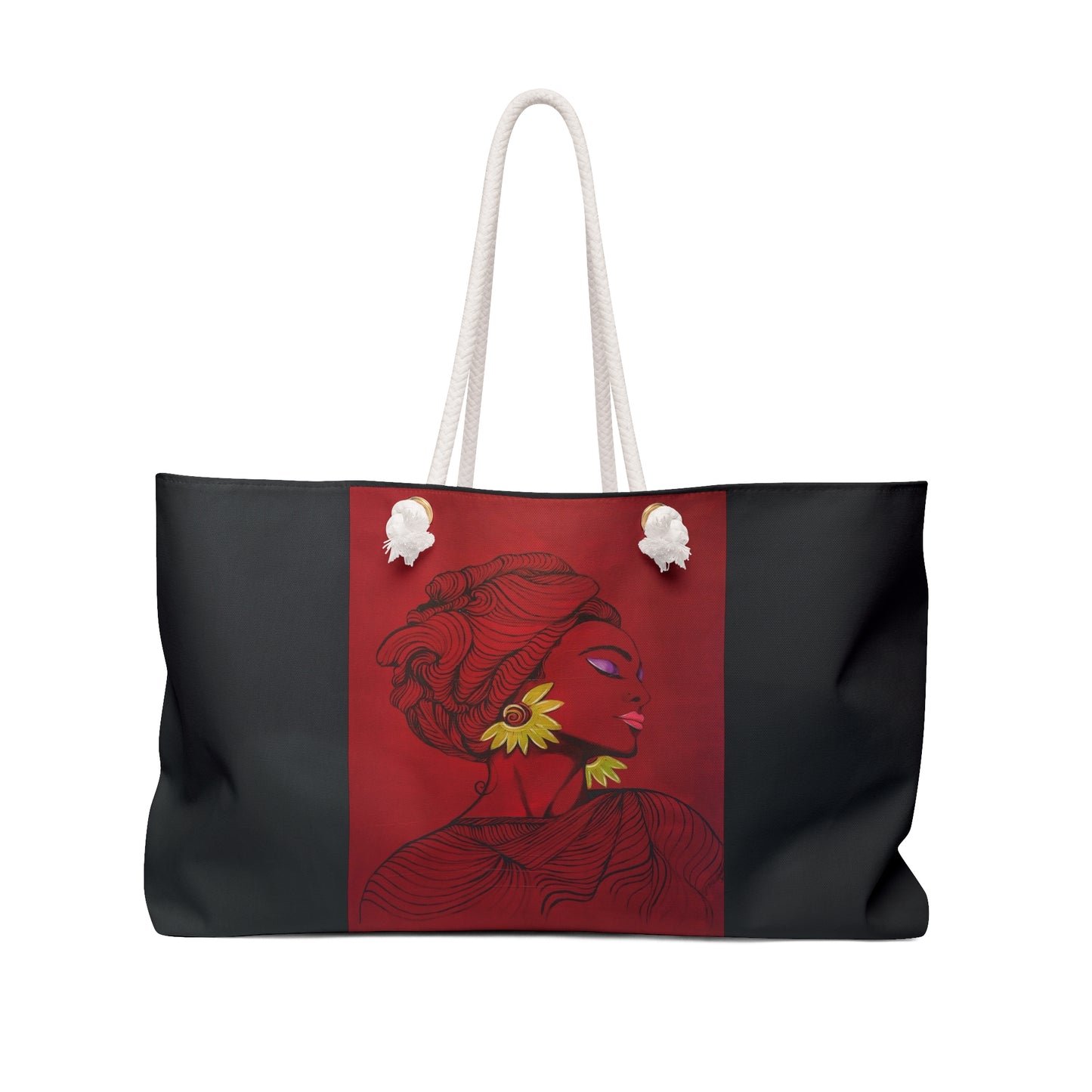 Self Love One Size Weekender Bag Meredith Estes Art